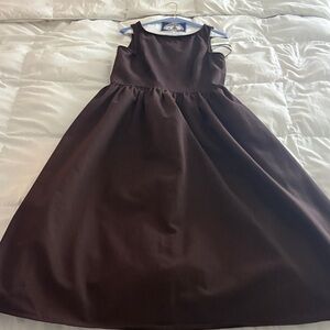 Wayf Elegant Brown Formal Dress